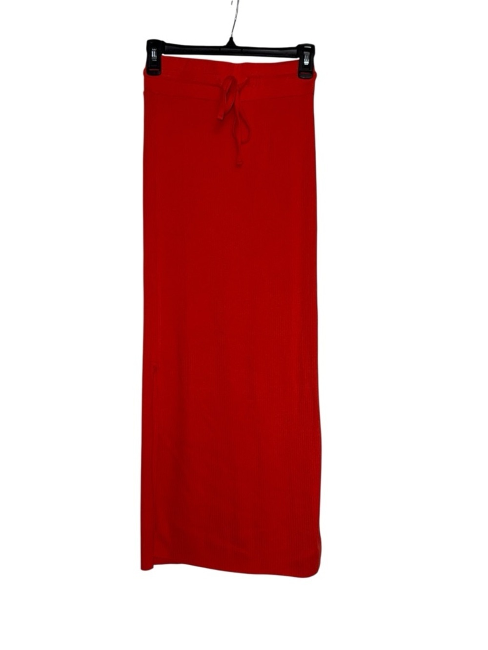 The Range Alloy Rib Drawcord Skirt Vibrant Orange Size XS
